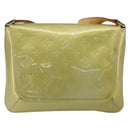LOUIS VUITTON Monogram Vernis Thompson Street Bag Gris M91008 LV Auth hk3896-2