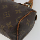 LOUIS VUITTON Monogram Mini Speedy Hand Bag M41534 LV Auth hk3900-16
