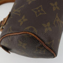 LOUIS VUITTON Monogram Mini Speedy Hand Bag M41534 LV Auth hk3900-17