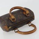 LOUIS VUITTON Monogram Mini Speedy Hand Bag M41534 LV Auth hk3900-6