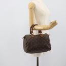 LOUIS VUITTON Monogram Speedy 25 Hand Bag M41528 LV Auth hk3902-21
