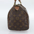 LOUIS VUITTON Monogram Speedy 25 Hand Bag M41528 LV Auth hk3902-3