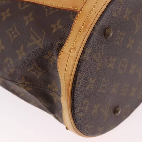 LOUIS VUITTON Monogram Bucket GM Shoulder Bag M42236 LV Auth hk3903
