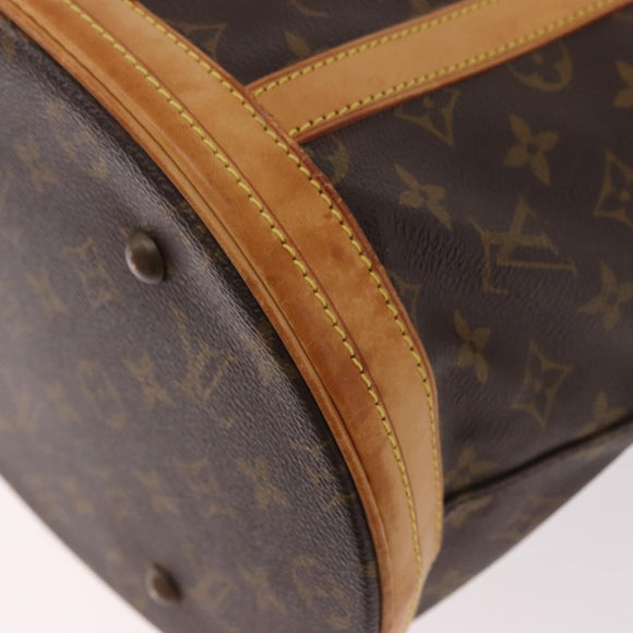 LOUIS VUITTON Monogram Bucket GM Shoulder Bag M42236 LV Auth hk3903