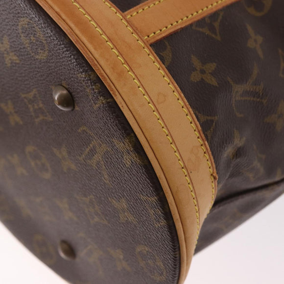 LOUIS VUITTON Monogram Bucket GM Shoulder Bag M42236 LV Auth hk3903