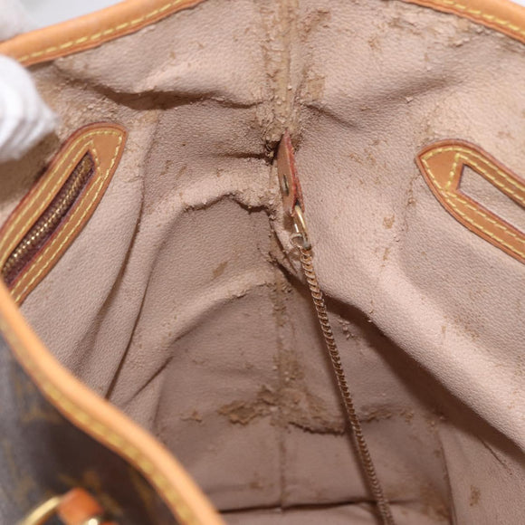 LOUIS VUITTON Monogram Bucket GM Shoulder Bag M42236 LV Auth hk3903