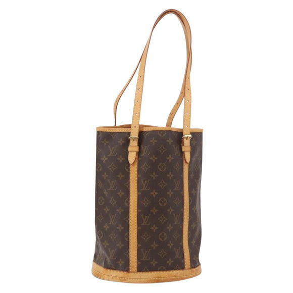 LOUIS VUITTON Monogram Bucket GM Shoulder Bag M42236 LV Auth hk3903