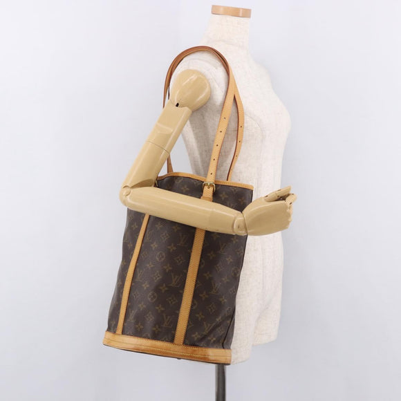 LOUIS VUITTON Monogram Bucket GM Shoulder Bag M42236 LV Auth hk3903