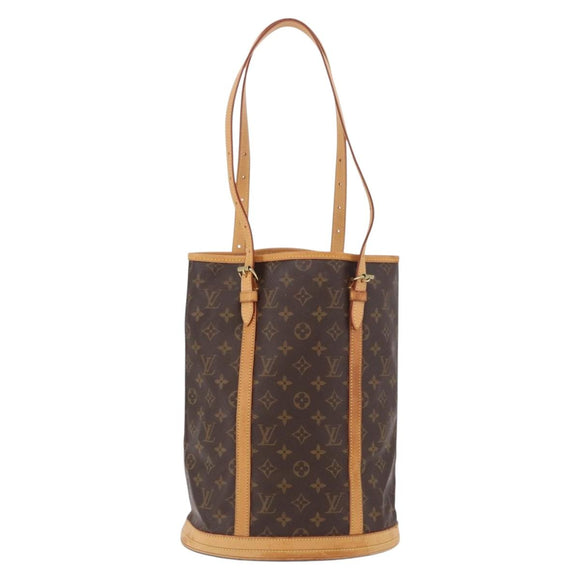 LOUIS VUITTON Monogram Bucket GM Shoulder Bag M42236 LV Auth hk3903