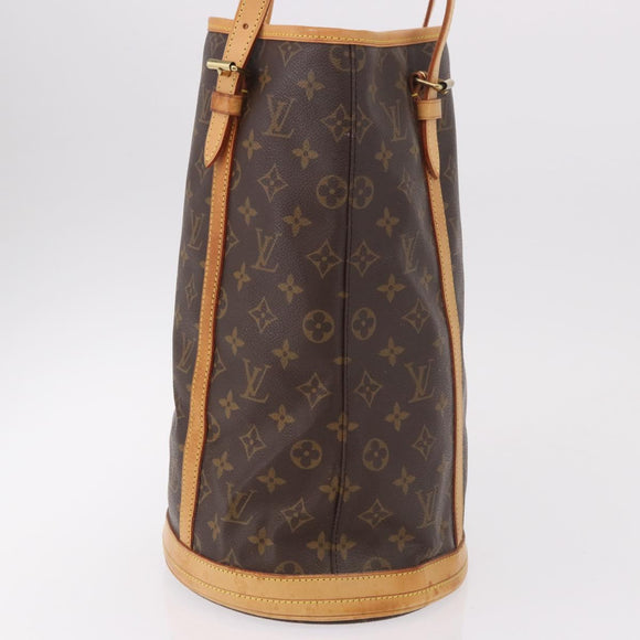 LOUIS VUITTON Monogram Bucket GM Shoulder Bag M42236 LV Auth hk3903
