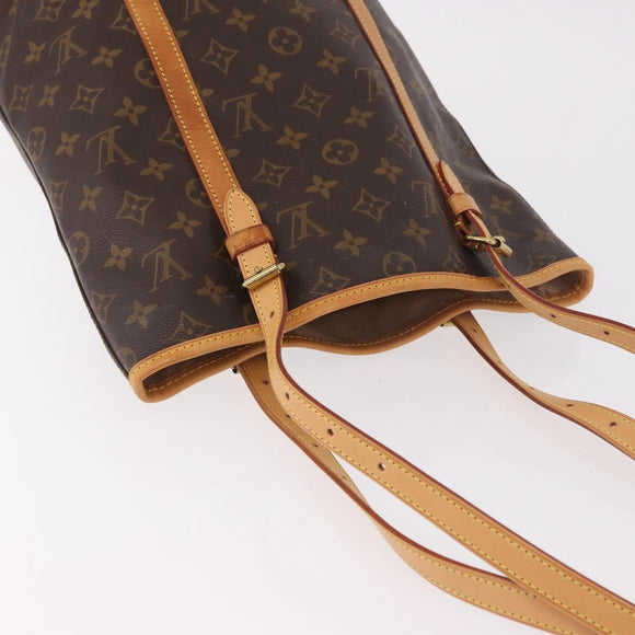 LOUIS VUITTON Monogram Bucket GM Shoulder Bag M42236 LV Auth hk3903