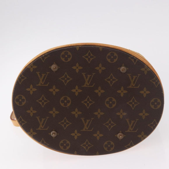 LOUIS VUITTON Monogram Bucket GM Shoulder Bag M42236 LV Auth hk3903