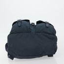 PRADA Backpack Nylon Navy Silver Auth hk3905-11