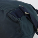 PRADA Backpack Nylon Navy Silver Auth hk3905-14