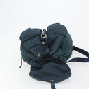 PRADA Backpack Nylon Navy Silver Auth hk3905-18