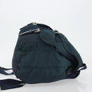 PRADA Backpack Nylon Navy Silver Auth hk3905-4