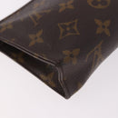 LOUIS VUITTON Monogram Poche Toilette 15 Pouch M47546 LV Auth hk3907-15
