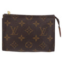 LOUIS VUITTON Monogram Poche Toilette 15 Pouch M47546 LV Auth hk3907-13