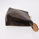 LOUIS VUITTON Monogram Poche Toilette 15 Pouch M47546 LV Auth hk3907-3