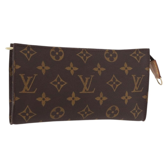 LOUIS VUITTON Monogram Bucket GM Accessory Pouch LV Auth hk3908