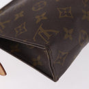 LOUIS VUITTON Monogram Poche Toilette 19 Pouch M47544 LV Auth hk3909-15