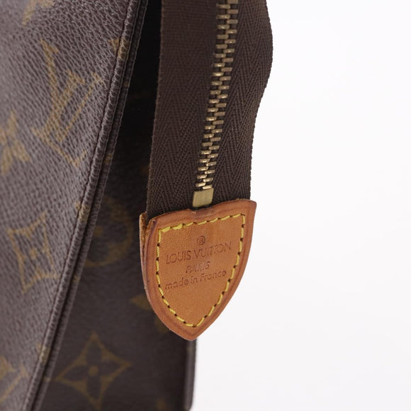 LOUIS VUITTON Monogram Poche Toilette 19 Pouch M47544 LV Auth hk3909