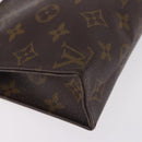 LOUIS VUITTON Monogram Poche Toilette 19 Pouch M47544 LV Auth hk3909-7