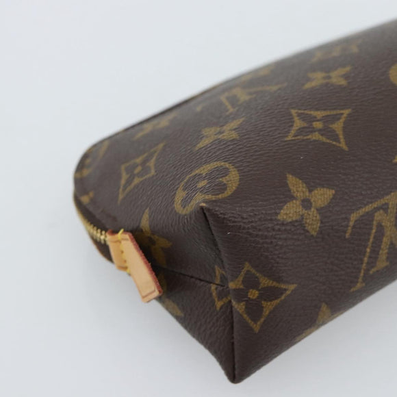 LOUIS VUITTON Monogram Pochette Cosmetic PM Pouch M43998 LV Auth hk3910