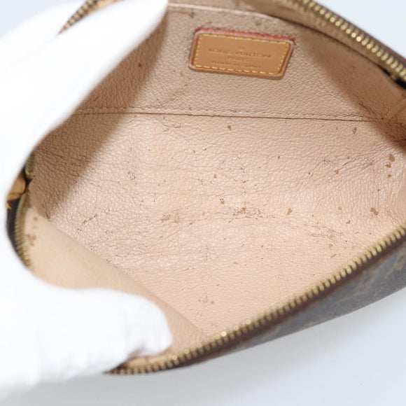 LOUIS VUITTON Monogram Pochette Cosmetic PM Pouch M43998 LV Auth hk3910