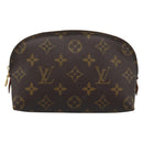 LOUIS VUITTON Monogram Pochette Cosmetic PM Pouch M43998 LV Auth hk3910-13