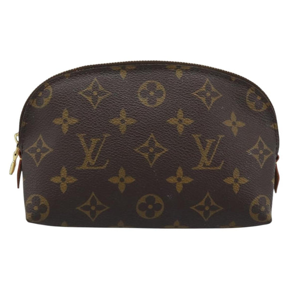 LOUIS VUITTON Monogram Pochette Cosmetic PM Pouch M43998 LV Auth hk3910