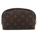 LOUIS VUITTON Monogram Pochette Cosmetic PM Pouch M43998 LV Auth hk3910-2