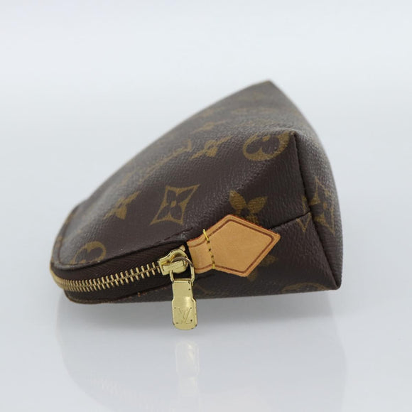 LOUIS VUITTON Monogram Pochette Cosmetic PM Pouch M43998 LV Auth hk3910