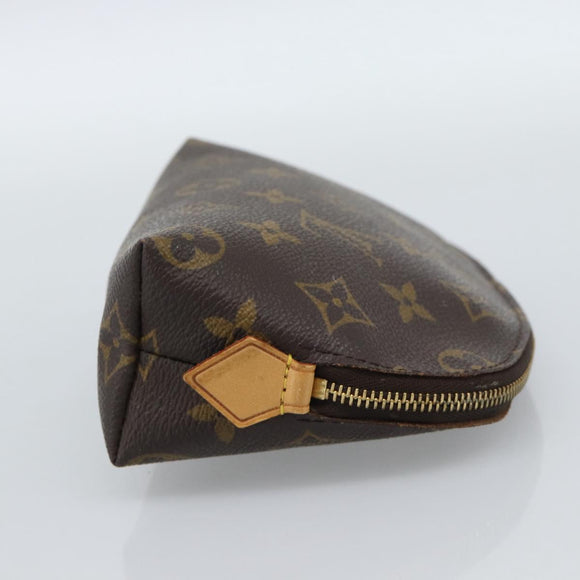 LOUIS VUITTON Monogram Pochette Cosmetic PM Pouch M43998 LV Auth hk3910