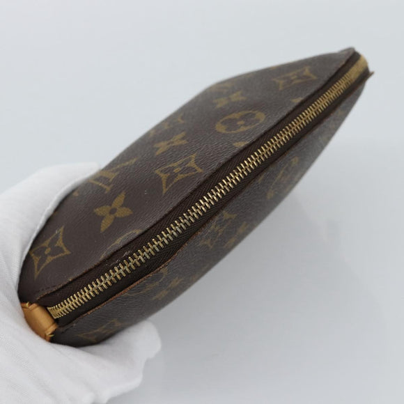 LOUIS VUITTON Monogram Pochette Cosmetic PM Pouch M43998 LV Auth hk3910