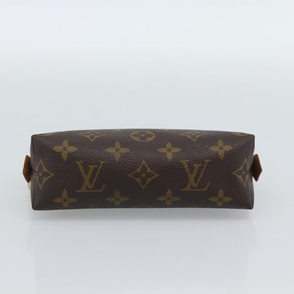 LOUIS VUITTON Monogram Pochette Cosmetic PM Pouch M43998 LV Auth hk3910