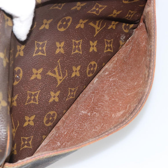 LOUIS VUITTON Monogram Compiegne 28 Clutch Tas M51845 LV Auth hk3912
