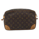 LOUIS VUITTON Monogram Compiegne 28 Clutch Tas M51845 LV Auth hk3912-2