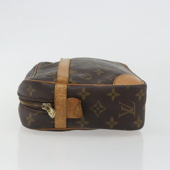 LOUIS VUITTON Monogram Compiegne 28 Clutch Tas M51845 LV Auth hk3912
