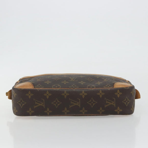 LOUIS VUITTON Monogram Compiegne 28 Clutch Tas M51845 LV Auth hk3912