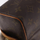 LOUIS VUITTON Monogram Trousse Patte Pression Cosmetic Pouch M47636 Auth hk3913-15