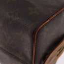 LOUIS VUITTON Monogram Trousse Patte Pression Cosmetic Pouch M47636 Auth hk3913-16