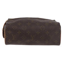 LOUIS VUITTON Monogram Trousse Patte Pression Cosmetic Pouch M47636 Auth hk3913-13