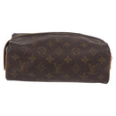 LOUIS VUITTON Monogram Trousse Patte Pression Cosmetic Pouch M47636 Auth hk3913-2