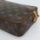LOUIS VUITTON Monogram Compiegne 23 Clutch Bag M51847 LV Auth hk3914-15