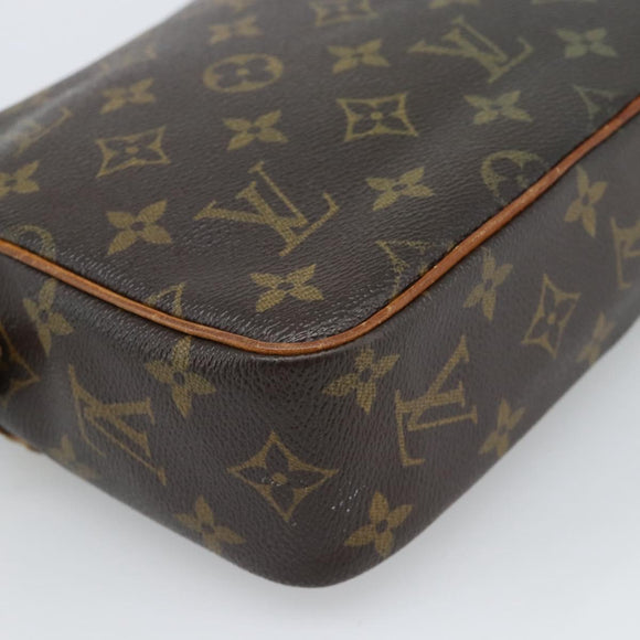 LOUIS VUITTON Monogram Compiegne 23 Clutch Bag M51847 LV Auth hk3914