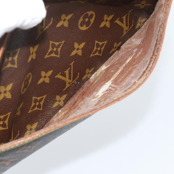 LOUIS VUITTON Monogram Compiegne 23 Clutch Bag M51847 LV Auth hk3914