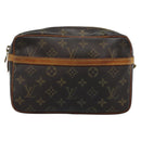 LOUIS VUITTON Monogram Compiegne 23 Clutch Bag M51847 LV Auth hk3914-13
