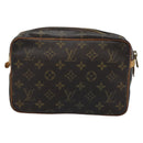 LOUIS VUITTON Monogram Compiegne 23 Clutch Bag M51847 LV Auth hk3914-2