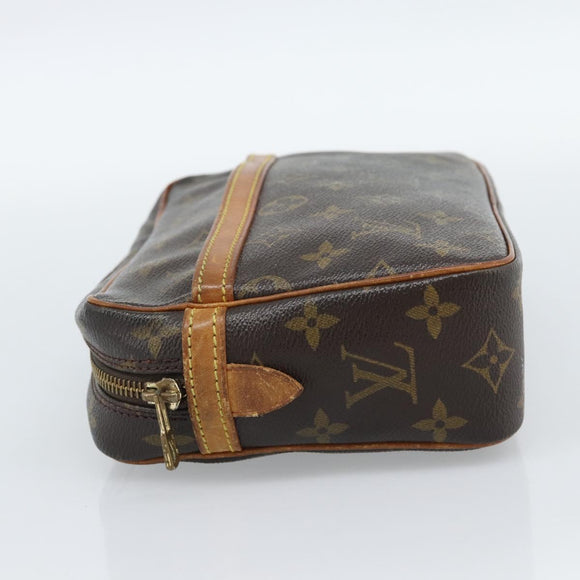 LOUIS VUITTON Monogram Compiegne 23 Clutch Bag M51847 LV Auth hk3914